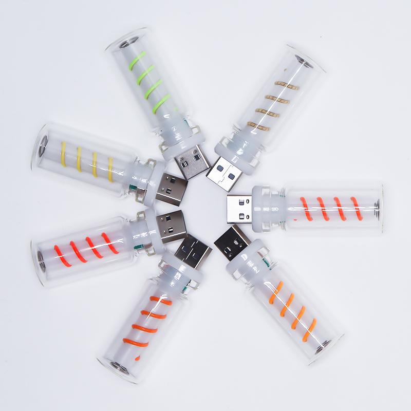 USB Светодиодная Лампа с Нитью Накаливания, Сенсорное Диммирование, 5В, Ретро Светодиодная Лампа Эдисона, Ночник, Для Кемпинга, Декоративное Ретро Светодиодное Освещение