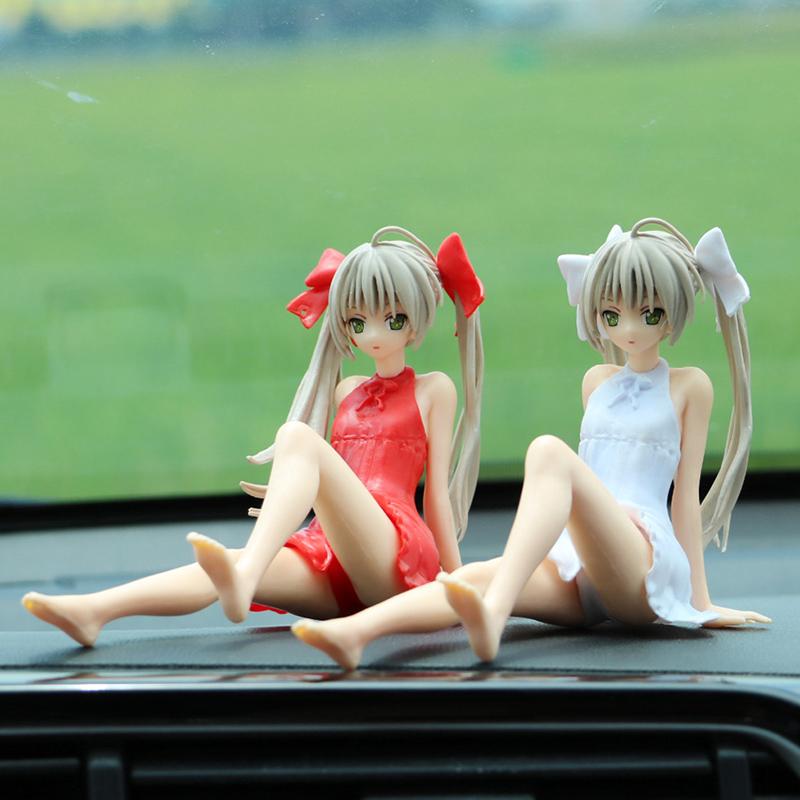 Kasugano Sora Car Ornaments Yosuga No Sora Kasugano Sora Action Figure Anime Host Computer Chassis Decor Car Ornaments Toys