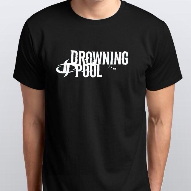 ФУТБОЛКА DROWNING POOL размеры S M L XL XXL цвета Черный, Белый