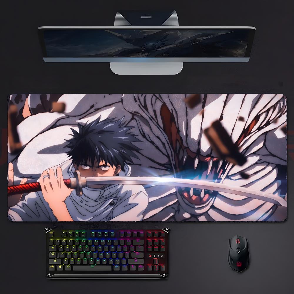 Anime Supernatural Jjujutsu Kkaisen Mouse Pad Mousepad Large Gaming Lockedge Thickened Pc Table Desk Mat