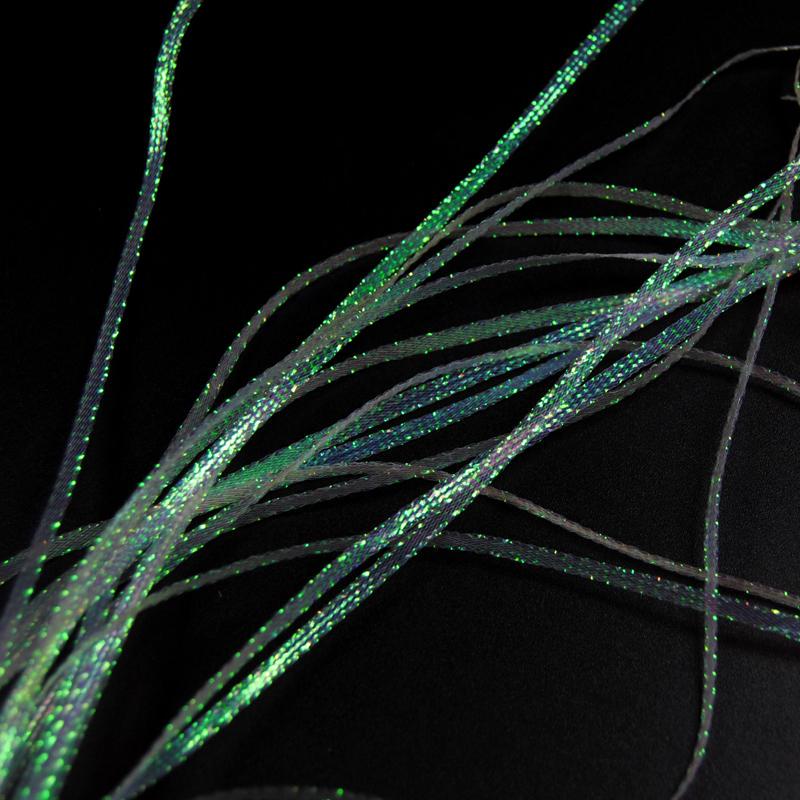 4 ярда, завязывающее жемчуг, плетеное кружево для наживки, рыбьего тела, креветок, подложка, задняя часть, стример, повязка, синельная вспышка, ширина 2,8 мм