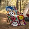 1pc Kpop Team3 Theme Blanket - Digital Print, Polyester, Cozy for All Seasons, Perfect for Outdoor, Camping, and Travel