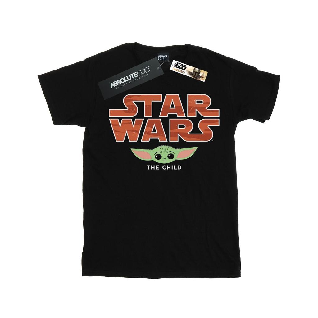STAR WARS Mens The Mandalorian The Child Sunset T-Shirt