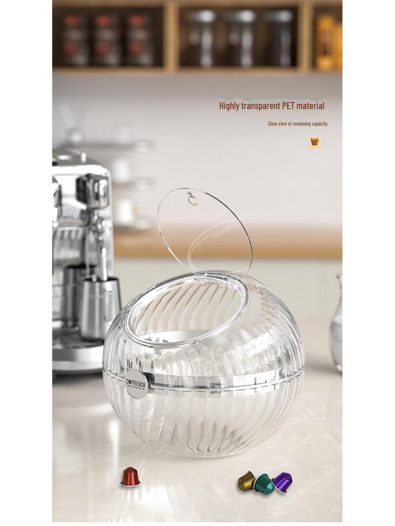 Luxurious Tea & Coffee Capsule Storage Rack