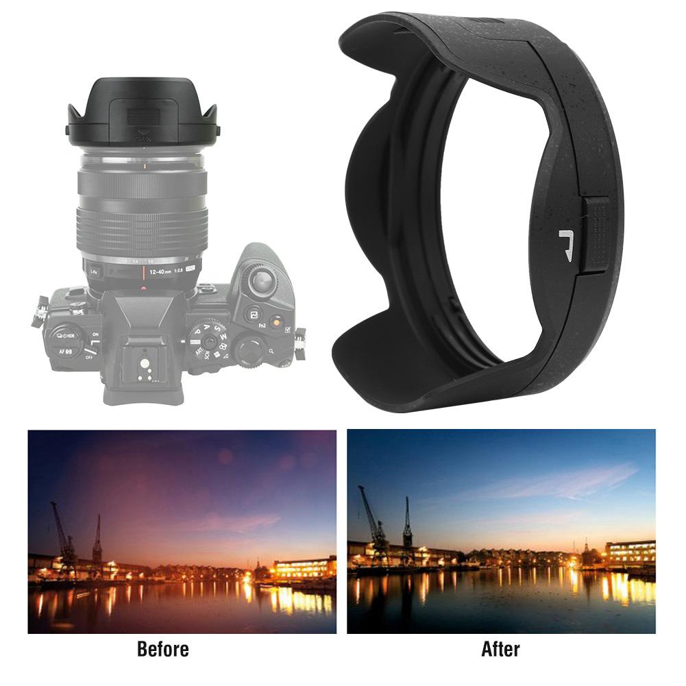 Бленда LH 66 для объектива Olympus M.ZUIKO ED 12 40mm F2.8