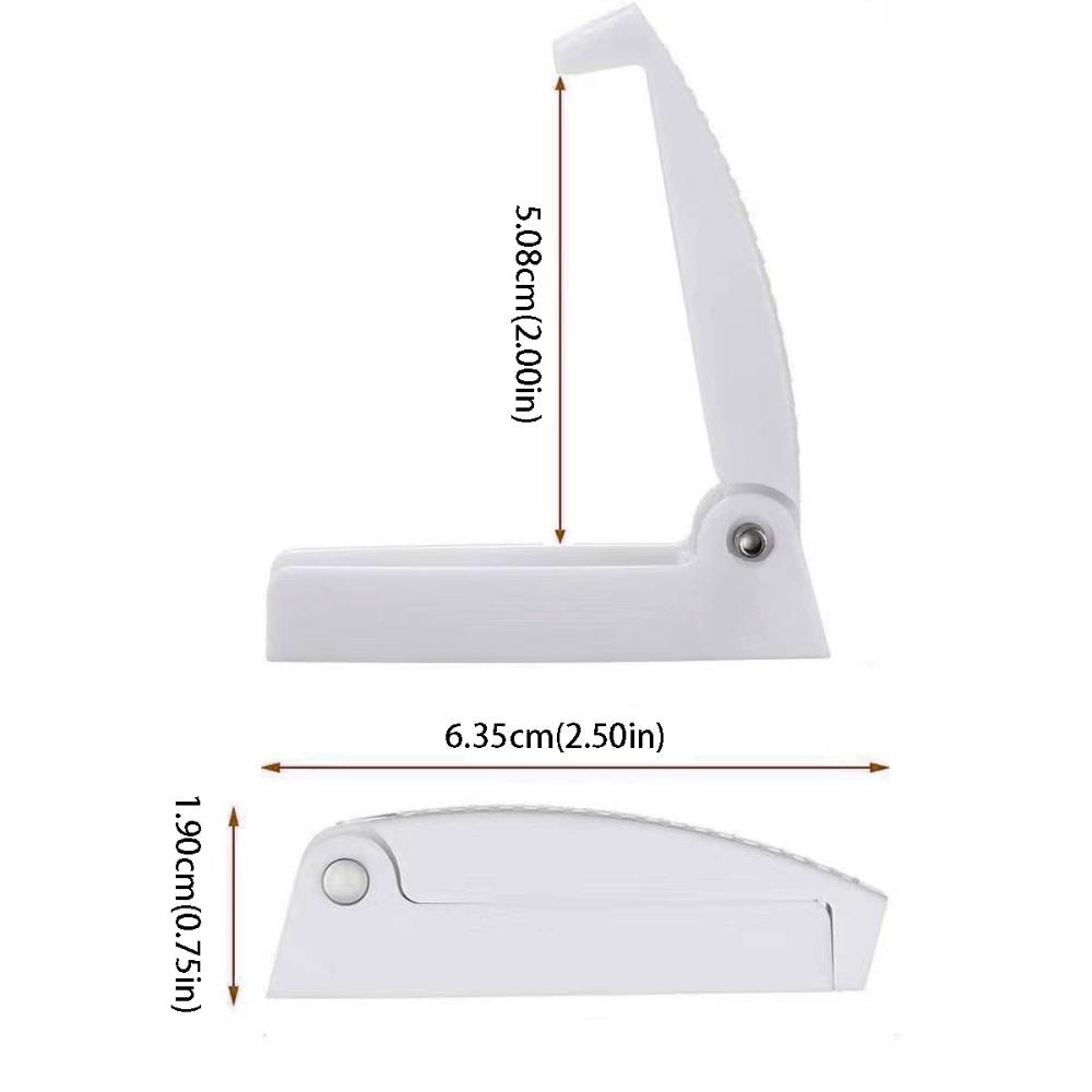 Plastic RV Door Catch White Compartment Lock Clips Baggage Door Clip  Camper Trailer