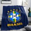 1Pc Chesterfield F.C Print Flannel Blanket, High quality Comfortable for All Seasons, Home Decor, Warmth and Comfort, Perfect for Christmas GiftS