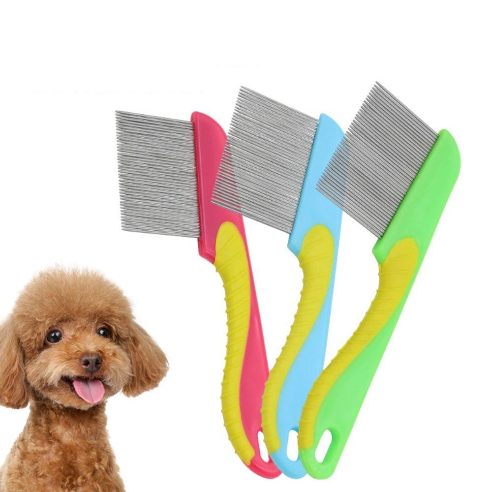 Portable Flea Tick Comb Cute Hair Remover Brush Durable Pet Accessories  Pet