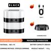 Adjustable Brightness Mini Magnetic Warm White Touch Control LED Desk Night Light Function for Dining Table Atmosphere Lighting