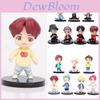Очаровательный набор из 7 мини-фигурок Bts Tinytan с изображением Dynamite Bangtan Boys Для подарка и коллекции