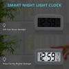1pc LED Multifunction Digital Alarm Clock  Electronic Backlight Table Clock Backlight Data Time Calendar Desktop Smart Clock