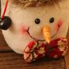 Decoration Santa Claus Xmas Supply Apple Container Christmas Tree Decor Candy Bags Gift Storage