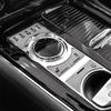 Metal Car Center Console Gear Shift Panel Button Decorative Frame Trim Sticker For Jaguar XF 2008-2015 XJ 2010-