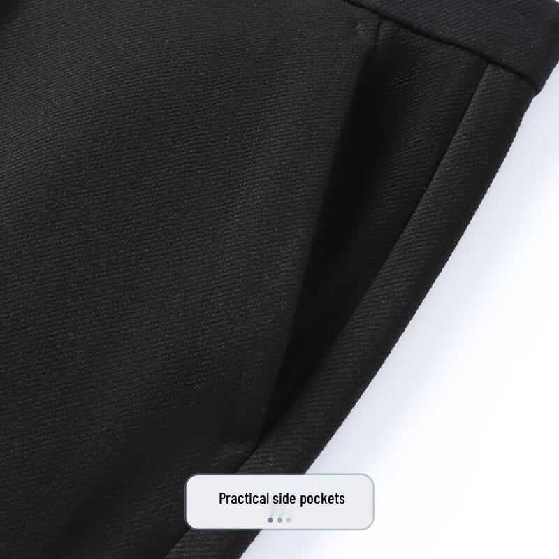 Мужские термо брюки в стиле business casual прямого кроя