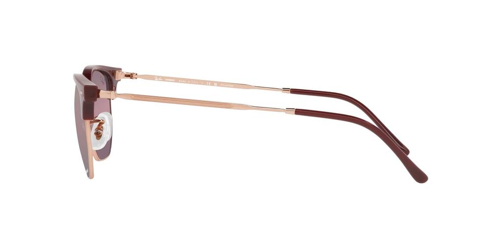 Солнцезащитные очки RB4416 CLUBMASTER ROSE GOLD 53 НОВЫЕ 6654G9 БОРДОВЫЕ НА поляризованных Ray-Ban