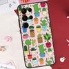 Cactus Succulent Case For Samsung Galaxy S26 Ultra S20 S21 S22 S23 S24 S25 Ultra S10 Plus S25 FE Cover Shell