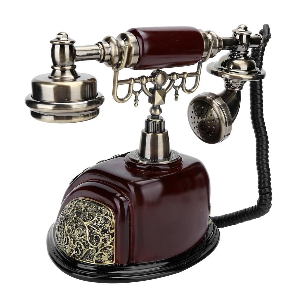 CTN8028 Винтажный настольный телефон Многофункциональный стационарный телефон ABS с функцией повторного набора номера Flash