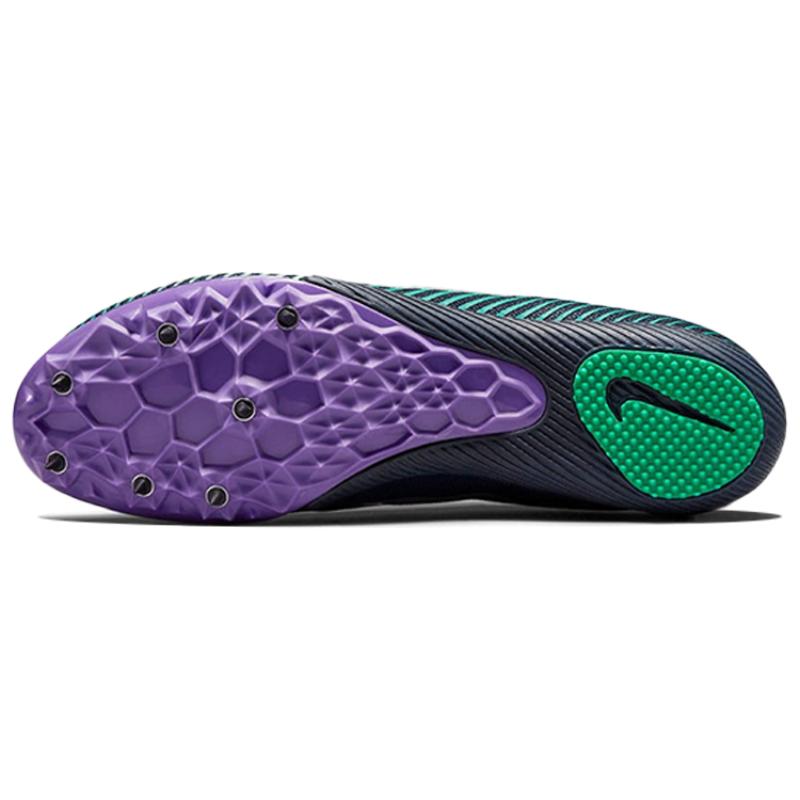 Nike Air Zoom Rival M 9 Spikes 'Obsidian Wild Berry' Sneakers Casual AH1020-406