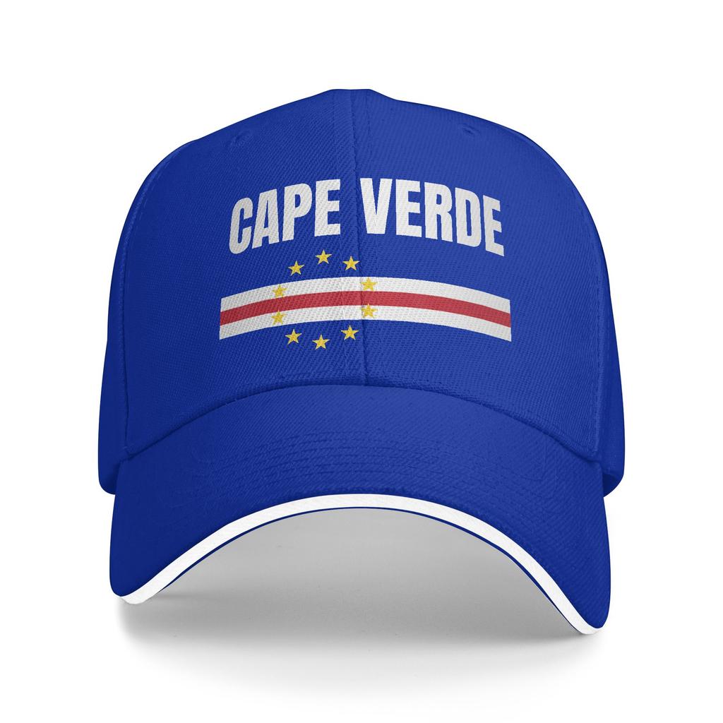 Cape Verde Flag Football Fan 2026 Sandwich Baseball Caps Popular Supporter Unisex Style Polyester Headwear Sports Gift Hats