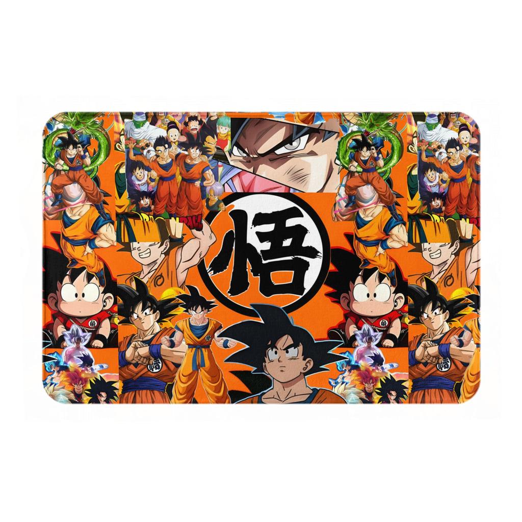 Anime Dragon Ball Goku Doormat Mat Anti-Slip Kitchen Bath Balcony Rug Carpet 40*60cm