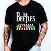 Unisex Crew Neck Beetles Retro Car Art Print Short Sleeve Cotton Tee Casual Summer Streetwear Loose Basic Daily Outdoor Wear Top