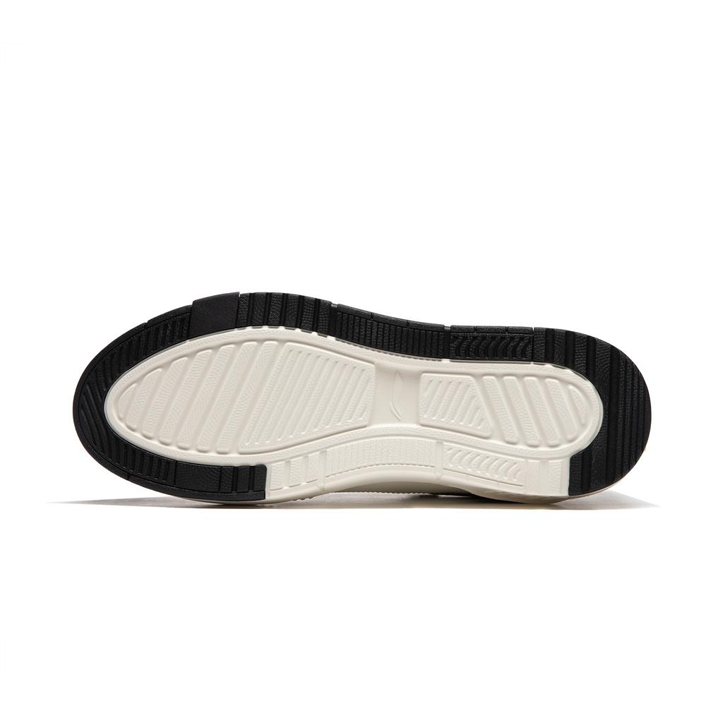 Li Ning Common 80-е Нескользящие Износостойкие Низкие Скейтбордические Кроссовки Мужские Черные AGCU087-2