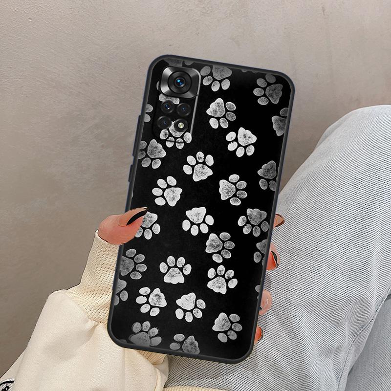Собачья лапа Для Xiaomi Redmi Note 14 13 9 10 11 12 15 Pro Plus Чехол Обложка Для Redmi 15 C 13C 12C 10C 14C