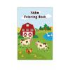120x180mm Paper Kids Coloring Book Kit with Free Coloring Pens, Multi Holiday Animal Vehicle Theme