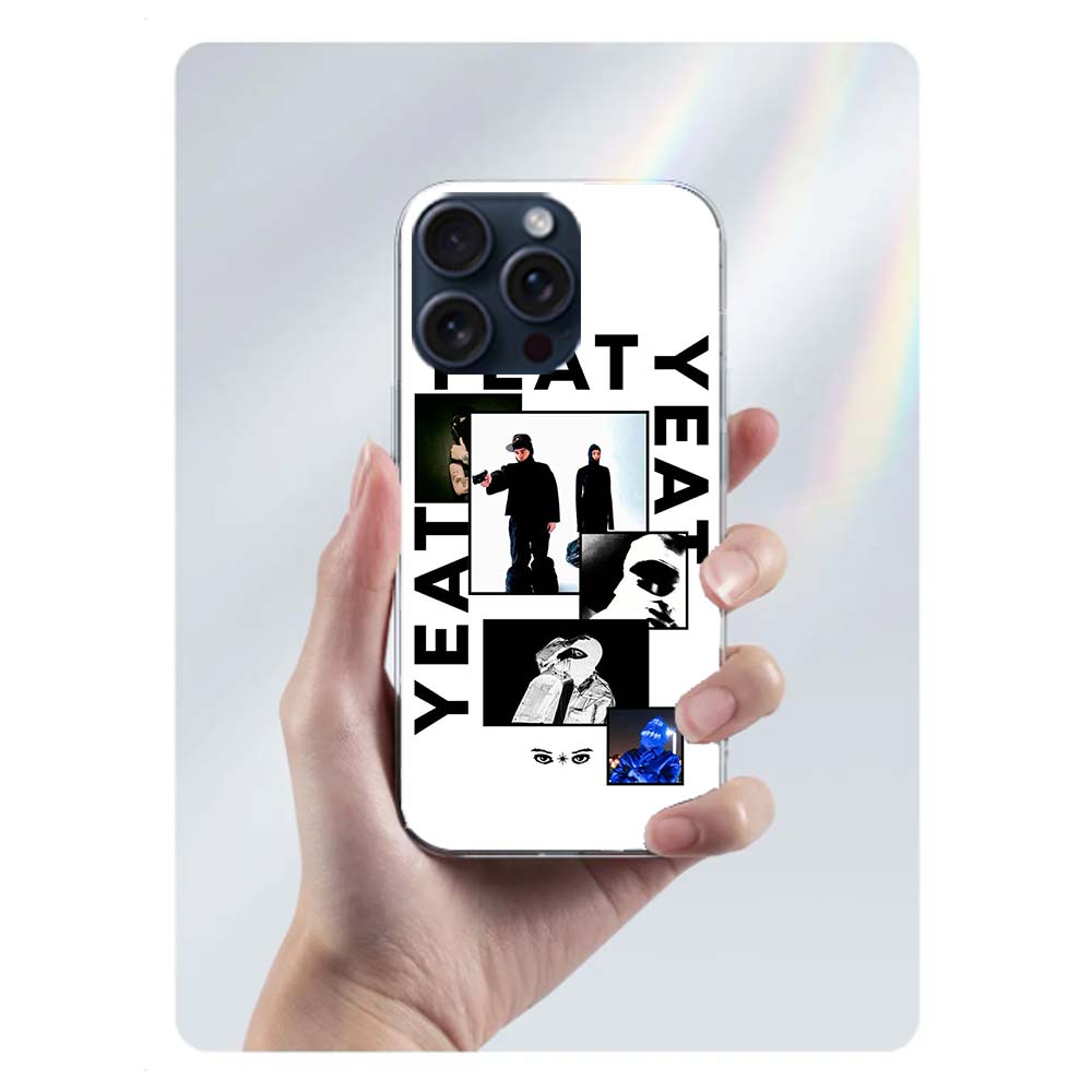 Yeat Rapper AfterLyfe Clear Phone Case For Iphone 17 Air 16 Pro Max 15 Pro 14 Plus 17E 16E 11 13 12 Mini Cover Cases Fundas Cell