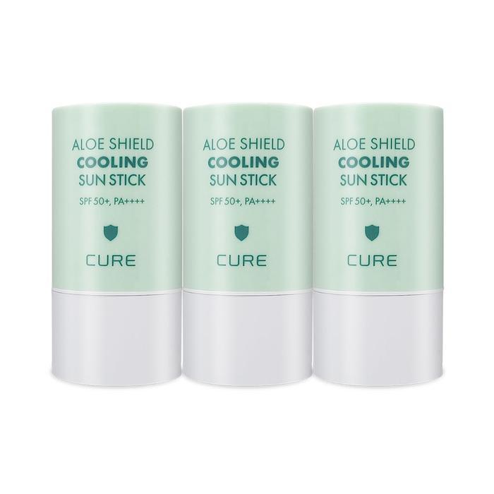 Kim Jeong Moon Aloe Cure Shield Cooling Sun Stick 23g (SPF50+) Mint Stick Soothing Sunscreen 3 Ss (36837896)