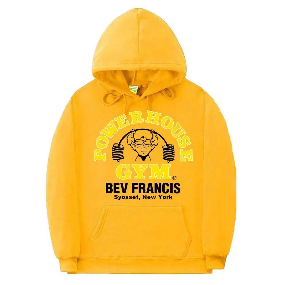 Powerhouse Gym Harajuku Geek Забавная толстовка унисекс Женская мода Повседневная свободная толстовка с длинными рукавами с круглым вырезом унисекс хлопковые толстовки