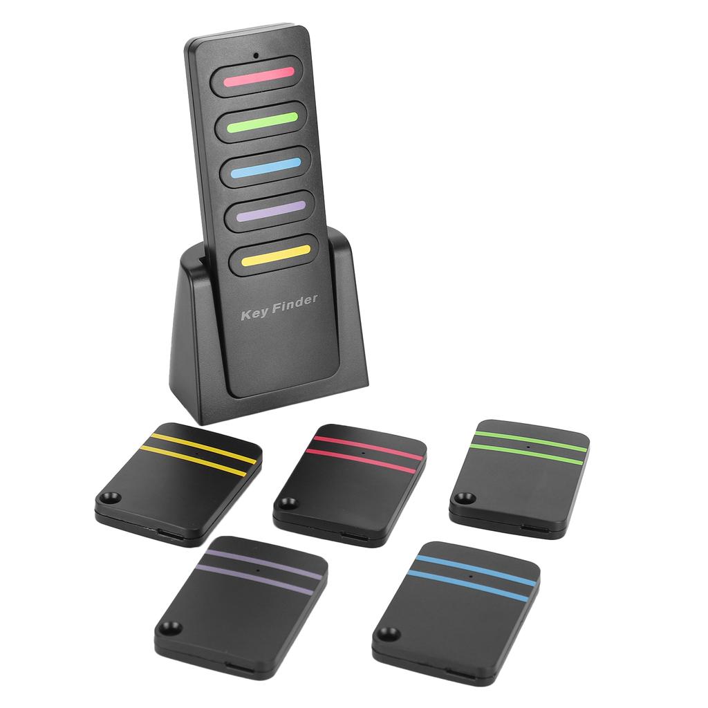 5 в 1 беспроводной искатель ключей, удаленный локатор, искатель потерянного приемника, будильник для ключа кошелька