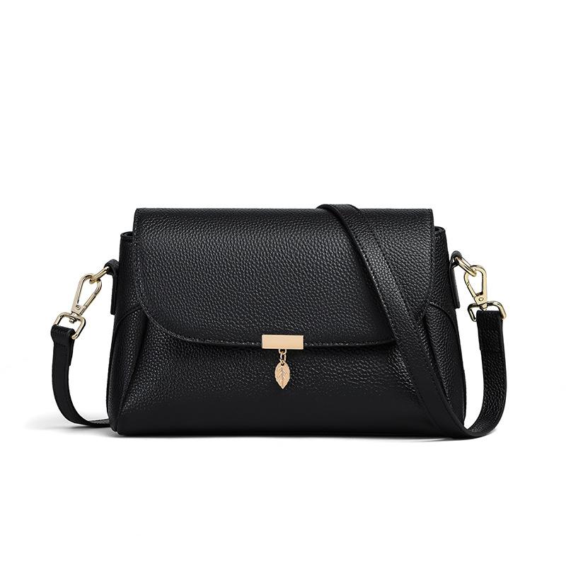 Сумка Женская Кожаная Женская Сумка Маленькая Квадратная Сумка Подмышечная Высококлассная Сумка на Плечо Сумка Мессенджер