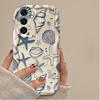Чехол для телефона с морскими организмами для Samsung Galaxy A16 A06 A55 A35 A25 A15 A05 A05S A54 A34 A24 A14 A73 A53 A33 A23 A13 A52 A32 A22