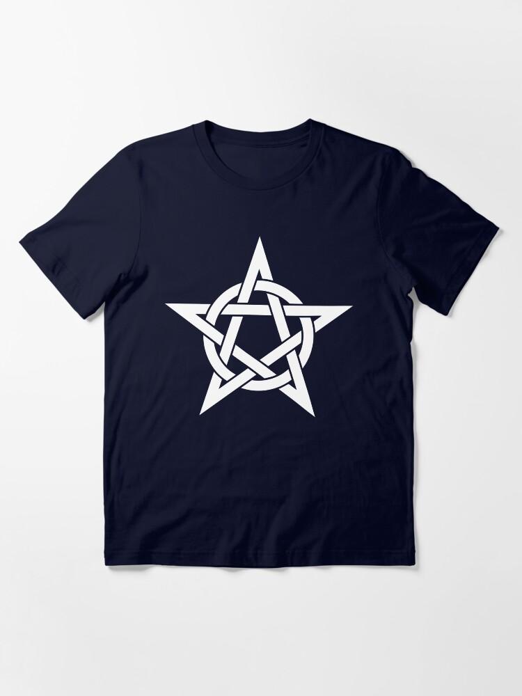 Pentangle Pentangle - Pentagram - Plain Essential T-Shirt