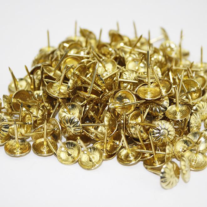 11*16 Ретро Хризантема Железные Цветочные Гвоздики для Украшения Дивана - Маленькие Круглые Гвозди