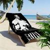 Rocky Print Beach Towel, Large Soft Quick Dry Towel for Beach Camping Swimming