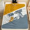 Tom and Jerry Flannel Blanket, High quality Comfortable for All Seasons, Home Decor, Warmth and Comfort