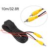 RCA 10M/12M/20M Video Cable For Car Rear View Camera Universal Wire with Detection Wire For Connecting Reverse Camera