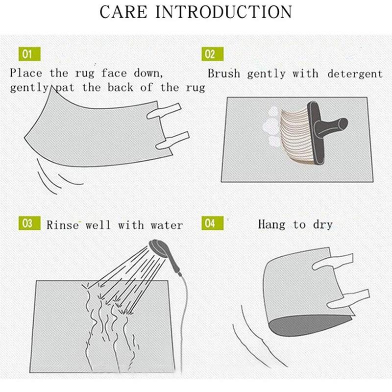 10 Styles 3D Seaside Beach Starfish Pattern Floor Mat Bathroom Mat Kitchen Door Mat Carpet Home Decoration