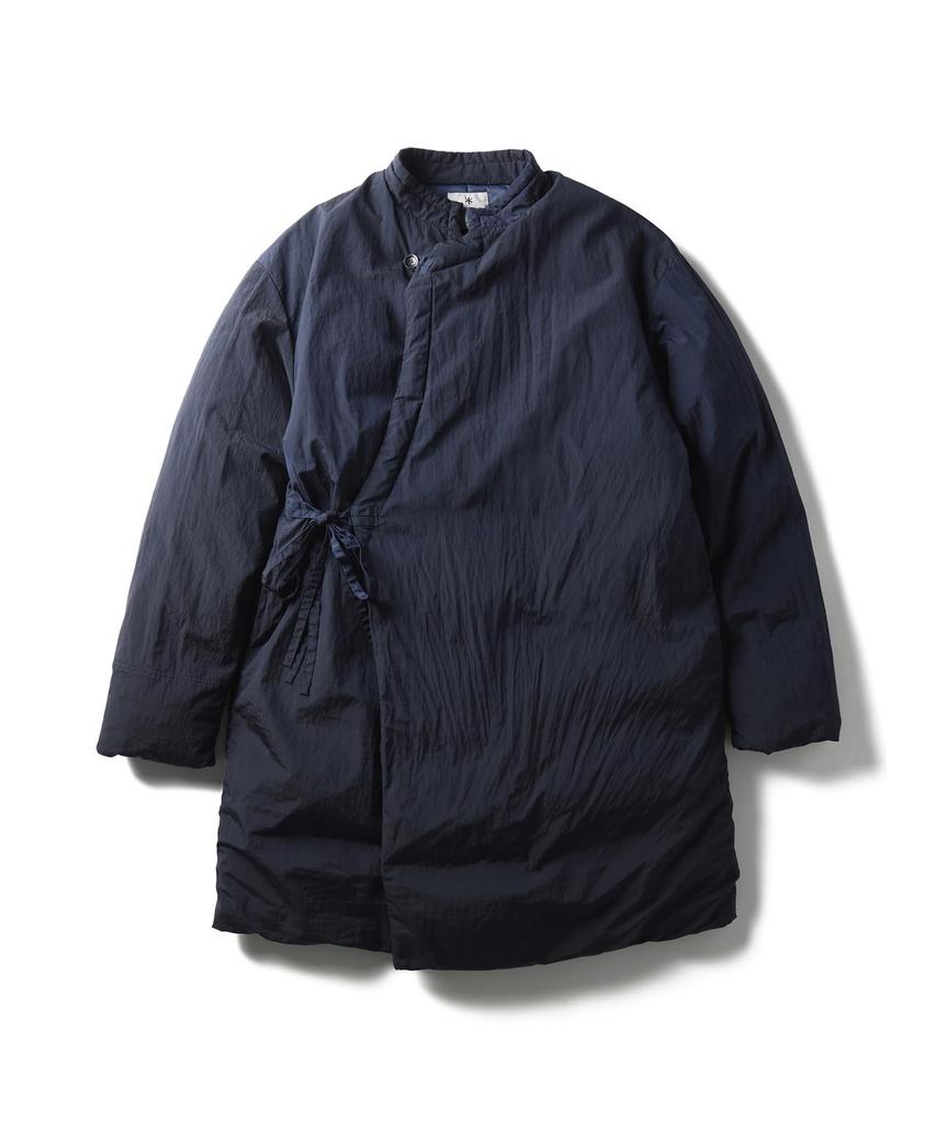 Snow Peak Пальто пуховое окрашенное после пошива Верхняя одежда XL JK-25AU003, Куртка/Пальто, Мужское/Женское, Темно-синий,