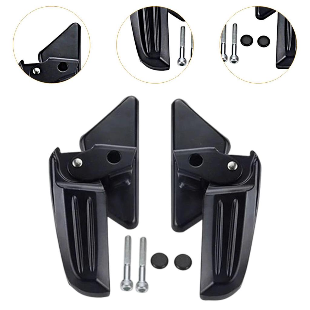 Motorcycle Passenger Footrest Foot Pegs Replacement Easy Installation
