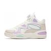 Kids Lifestyle Series Versatile Durable Mid-Top Sneakers Kids Sneakers White Purple 322348001-4