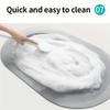 Inspired Diatomaceous Earth Mat - Ultra Absorbent, Non-Slip, Ideal for Bathroom, Kitchen Use - Quick Dry,  Perfect Gift for Home Decor, Bathroom Mat