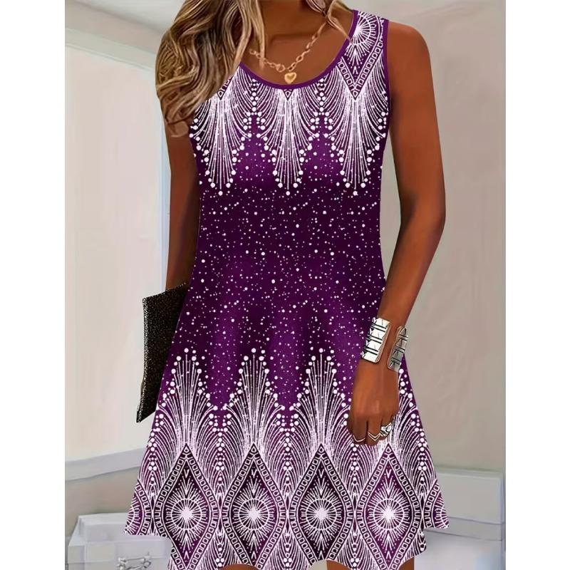 women's casual sleeveless dress