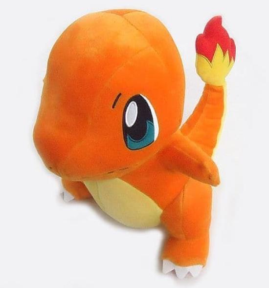Плюшевая игрушка Гыгантский Чармандер 'Я Выбираю' Бренд Banpresto с Бирками Быстро и Аккуратно Упаковано Фильм о Покемонах Ты! - - Новый, Неиспользованный, - Доставка,