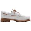 Timberland Authentics Series Leather Comfort Shock Absorption Slip Resistant Low Top Casual Shoes Men Sneakers White A4149EM2