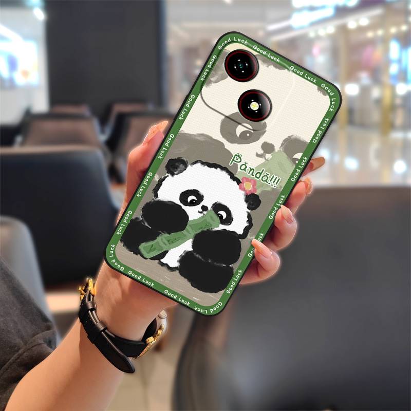 Back Cover Cute Phone Case For ZTE Blade A35E Anti-knock Cartoon Full Wrap Phone Protector Shockproof TPU Anti-dust