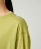 Snow Peak Merino Wool Long Sleeve Light Size Cut and and T-Shirt SW-25AU015, Green, M, Sewn, Men's Women's