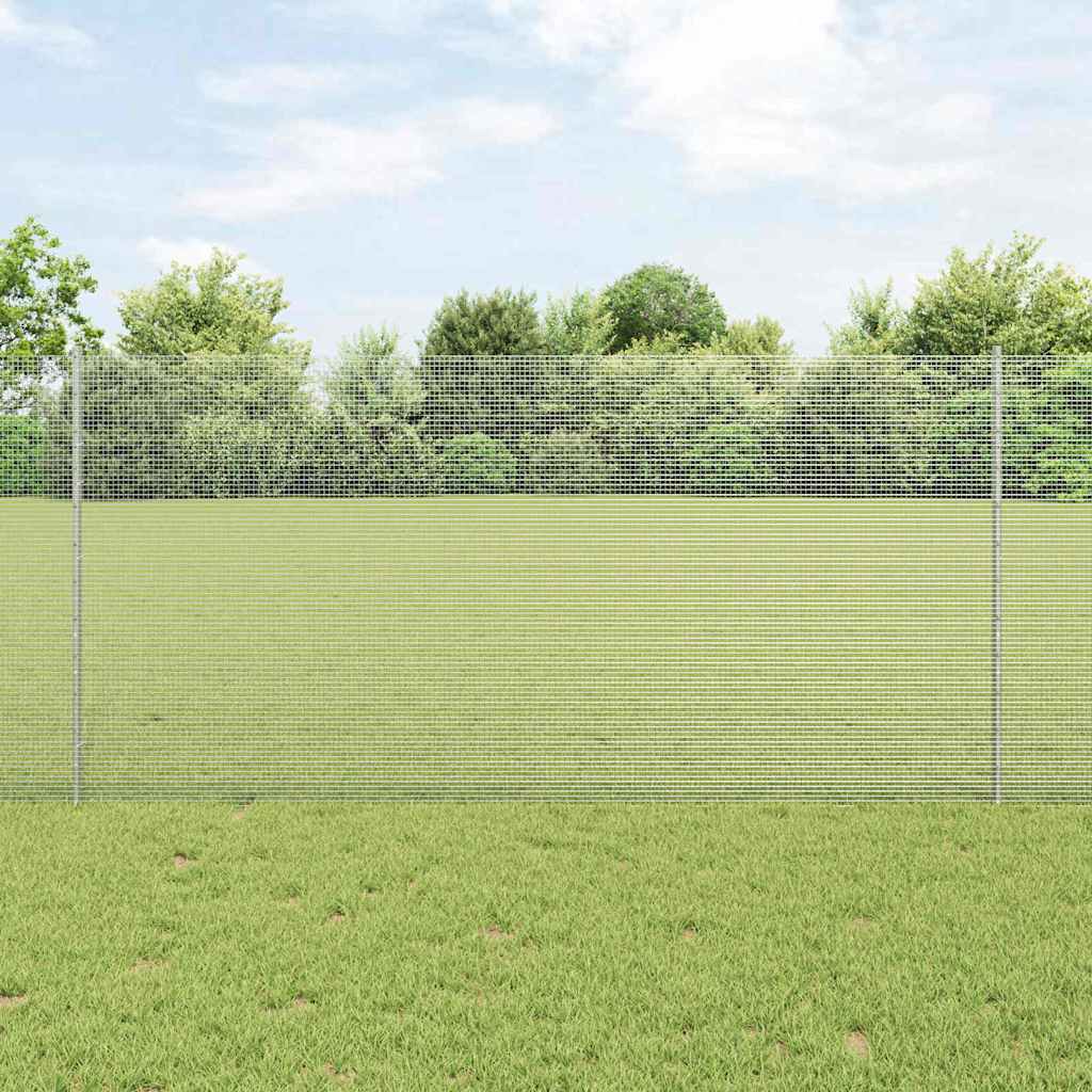 Welded Wire Fence with Posts 10 x 1.2 m (W x H)